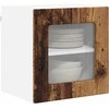 Indaplovės plokštė su lentyna 2 pcs Senas medis 40 x 31 x 40 cm