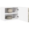 Sieninė spintelė PORTO 2 pcs Senas medis 50 x 31 x 40 cm