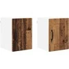 Sieninė spintelė PORTO 2 pcs Senas medis 30 x 31 x 40 cm
