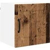 Sieninė spintelė PORTO 2 pcs Senas medis 40 x 31 x 40 cm
