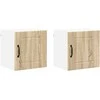 Sieninė spintelė LUCCA 2 pcs Sonoma ąžuolas 40 x 31 x 40 cm