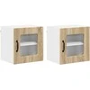 Indaplovės plokštė Kalmar 2 pcs Sonoma ąžuolas 40 x 31 x 40 cm