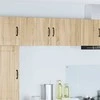 Sieninė spintelė PORTO 2 pcs Sonoma ąžuolas 50 x 31 x 40 cm