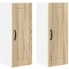 Indaplovės plokštė 2 pcs Sonoma ąžuolas 30 x 31 x 80 cm