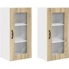 Indaplovės plokštė Kalmar 2 pcs Sonoma ąžuolas 40 x 31 x 80 cm