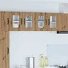 Sieninis stiklinis kabinetas PORTO Amatininkų ąžuolas