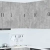 Sieninis kampinis kabinetas PORTO Betono pilka 57 x 57 x 100 cm