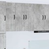 Virtuvės spintelė Betono pilka 60 x 31 x 80 cm Apdirbta mediena