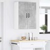 Virtuvės spintelė Betono pilka 60 x 31 x 80 cm Apdirbta mediena