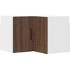 Sieninis kampinis kabinetas PORTO Rudas ąžuolas 57 x 57 x 40 cm