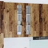 Sieninis stiklinis kabinetas PORTO Senas medis 60 x 31 x 100 cm