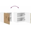 Indaplovės plokštė Lucca 2 pcs Artisano ąžuolo 40 x 31 x 40 cm