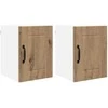 Sieninė spintelė LUCCA 2 pcs Artisano ąžuolo 30 x 31 x 40 cm