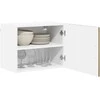 Sieninė spintelė LUCCA 2 pcs Artisano ąžuolo 50 x 31 x 40 cm