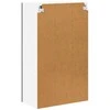 Sieninis stiklinis kabinetas LUCCA Juoda 60 x 31 x 100 cm