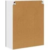 Sieninis stiklinis kabinetas PORTO Juoda 80 x 31 x 100 cm