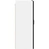 Sieninis stiklinis kabinetas PORTO Juoda 60 x 31 x 80 cm