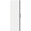 Sieninis stiklinis kabinetas LUCCA Juoda 40 x 31 x 100 cm
