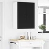 Sieninė spintelė PORTO Juoda 60 x 31 x 80 cm Apdirbta mediena