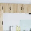 Virtuvės sieniniai spintelės Lucca 2 pcs Sonoma ąžuolas