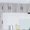 Virtuvės sieniniai spintelės Lucca 2 pcs Pilka sonoma ąžuolo