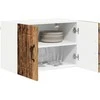 Sieninė spintelė LUCCA 2 pcs Sendintos medienos 60 x 31 x 40 cm