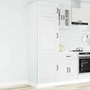virtuvės spinta "Kalmar" balta inžinierinė mediena