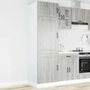 virtuvės spinta "Kalmar" Pilka Sonoma Engineered Wood