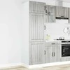 virtuvės spinta "Lucca" Pilka Sonoma Engineered Wood
