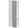 virtuvės spinta "Lucca" Pilka Sonoma Engineered Wood