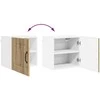 Indaplovės plokštė 2 pcs Amatininkų ąžuolas 40 x 31 x 40 cm