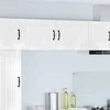 Sieninė spintelė PORTO 2 pcs Aukštai blizganti balta