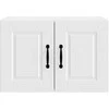Sieninė spintelė PORTO 2 pcs Balta 60 x 31 x 40 cm