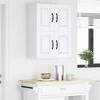 Sieninė spintelė PORTO 2 pcs Balta 60 x 31 x 40 cm