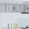 Sieninė spintelė LUCCA 2 vnt. Pilka sonoma ąžuolo