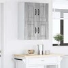 Sieninė spintelė PORTO 2 pcs Pilkas Sonoma 60 x 31 x 40 cm