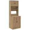 Virtuvės bufetai 2 pcs Amatininkų ąžuolas 60 x 50 x 180 cm
