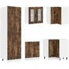 Virtuvės spintelė Kalmar 2 pcs Ruda 80 x 46 x 81.5 cm