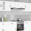 Virtuvės atbraila 2 pcs Skaidrus 110 x 40 cm grūdintas stiklas