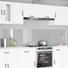 Virtuvės atbraila 2 pcs Skaidrus 110 x 50 cm grūdintas stiklas