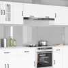 Virtuvės atbraila 2 pcs Skaidrus 110 x 60 cm grūdintas stiklas