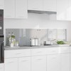 Virtuvės atbraila 2 pcs Šviesiai pilka 90 x 40 cm