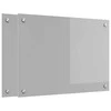 Virtuvės atbraila 2 pcs Šviesiai pilka 70 x 50 cm