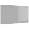 Virtuvės atbraila 2 pcs Šviesiai pilka 80 x 50 cm