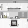 Virtuvės atbraila 2 pcs Šviesiai pilka 120 x 50 cm