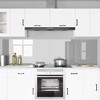 Virtuvės atbraila 2 pcs Šviesiai pilka 110 x 60 cm
