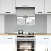 Virtuvės atbraila 2 pcs Šviesiai pilka 70 x 60 cm