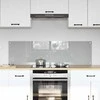 Virtuvės atbraila 2 pcs Šviesiai pilka 70 x 40 cm