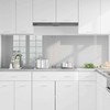 Virtuvės atbraila 2 pcs Šviesiai pilka 100 x 60 cm