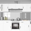 Virtuvės atbraila 2 pcs Šviesiai pilka 120 x 60 cm